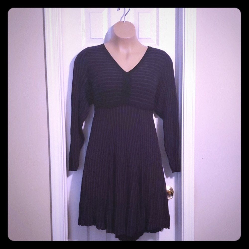 Purple Sweater dress